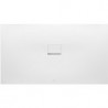 Squaro Infinity, Receveurs de douche rectangulaires, 700 x 40 x 15 mm, Rectangulaire, côté long découpé contre le mur, installation universelle Anthracite