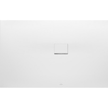 Squaro Infinity, Receveurs de douche rectangulaires, 700 x 40 x 15 mm, Rectangulaire, montage en angle, à droite contre le mur Anthracite