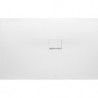 Squaro Infinity, Receveurs de douche rectangulaires, 800 x 40 x 15 mm, Rectangulaire, montage en angle, à droite contre le mur Grey