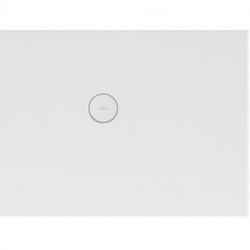 Subway Infinity, Receveurs de douche, 900 x 700 x 40 mm, Rectangulaire, en céramique, Ces receveurs de douche sont découpés sur leurs quatre côtés (non émaillés). A installer uniquement encastrés à fleur de sol Blanc