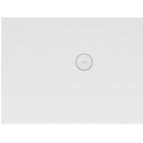 Subway Infinity, Receveurs de douche, 900 x 700 x 40 mm, Rectangulaire, en céramique, Ces receveurs de douche sont découpés sur leurs quatre côtés (non émaillés). A installer uniquement encastrés à fleur de sol Blanc