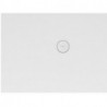 Subway Infinity, Receveurs de douche, 900 x 750 x 40 mm, Rectangulaire, en céramique, Ces receveurs de douche sont découpés sur deux côtés (non émaillés). A installer à droite contre les murs Blanc