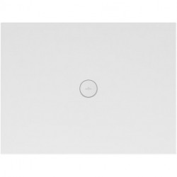 Subway Infinity, Receveurs de douche, 900 x 700 x 40 mm, Rectangulaire, en céramique,Ces receveurs de douche sont découpés sur leurs quatre côtés (non émaillés). A installer uniquement encastrés à fleur de sol Blanc