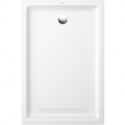 Receveur douche 800x1200x60mm O.novo Plus Rectangulaire Matériau céramique Coloris Blanc catégorie antidérapante B (PN18)