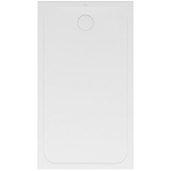 Receveur douche 800x1200x35mm Lifetime Plus Rectangulaire Matériau céramique Coloris Blanc catégorie antidérapante B (PN18)