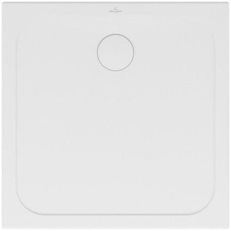 Receveur douche 800x800x35mm Lifetime Plus Carré Matériau céramique Coloris Blanc catégorie antidérapante B (PN18)