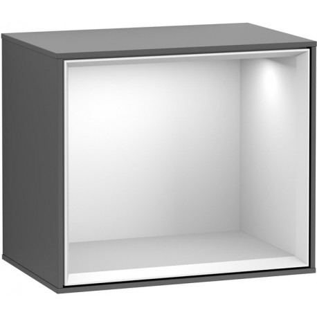 Finion, Étagères, 418 x 356 x 270 mm, Angulaire, éclairage intérieur, modèle suspendu, En bois, éclairage LED, 3x LED / 2,3W, 2700 K (blanc chaud) à 6480 K (blanc lumière du jour)