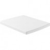 Memento 2.0, Abattants standard de WC, Rectangulaire, à charnières QuickRelease et SoftClosing, charnières en acier inoxydable, En Duroplast