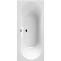 Système Balnéo, Oberon 2.0, Baignoire, UBQ180OBR2DV, Rectangulaire, Quaryl®, 1800 x 800 mm, blanc, Airpool Comfort (AC), Multiplex Trio, 