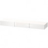 Etagère tiroirDURASTYLE 440x1800x150mm blanc brillant