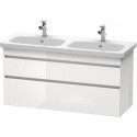 Meuble sous-vasque DURASTYLE 448x1230x610mm blanc brillant