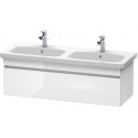 Meuble sous-vasque DURASTYLE 448x1230x398mm graphit matt/blanc mat