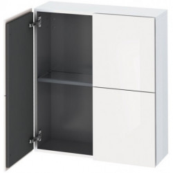 Armoire Duravit L-CUBE 700x243x800mm blanc brillant