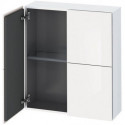 Armoire Duravit L-CUBE 700x243x800mm blanc brillant