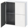 Armoire Duravit L-CUBE 700x243x800mm blanc brillant