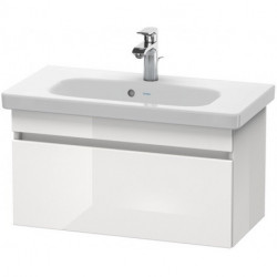 Meuble sous-vasque DURASTYLE 730x350mm blanciss matt/basalt mat