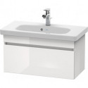 Meuble sous-vasque DURASTYLE 730x350mm blanc brillant