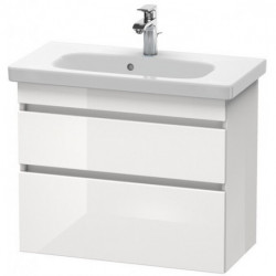 Meuble sous-vasque DURASTYLE 730x350mm noyer nature/blanc mat
