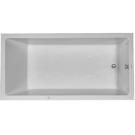 Baignoire Bain à remous rectangulaire STARCK 301 l 180x90 blanc 1 RS Combi-Syst P