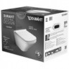 WC suspendu-Set DURASTYLE blanc