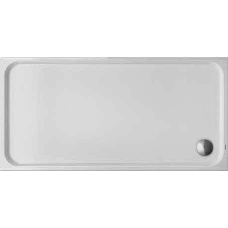 Receveur de douche rectangulaire D-CODE blanc 1800x900x85mm