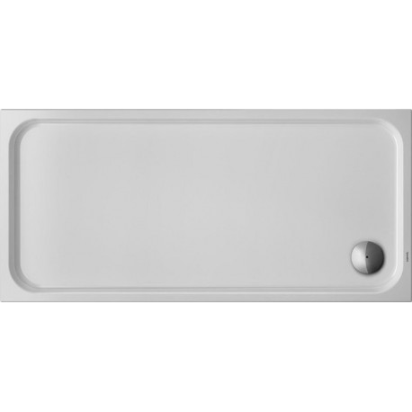 Receveur de douche rectangulaire D-CODEavec antidérapant blanc 1600x750x85mm