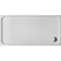 Receveur de douche rectangulaire D-CODEavec antidérapant blanc 1800x900x85mm