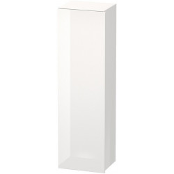 Armoire DURASTYLE 360x400x1400mm ouverture gauche noyer nature/blanc mat