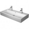 Lavabo Duravit VERO AIRavec plage de robinettrie 2 trous de robinetterie geschl 1000x470mm sans trop plein we