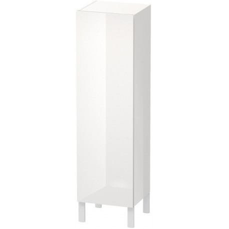 Armoire Duravit L-CUBE ind 250/500x200/363x901/1320mm ouverture gauche blanc brillant