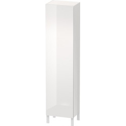 Armoire L-CUBE INDIVIDUAL 250/500x200/363x1321/2000mm ouverture gauche blanc brillant