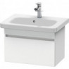 Meuble sous-vasque DURASTYLE 368x580x398mm blanc mat