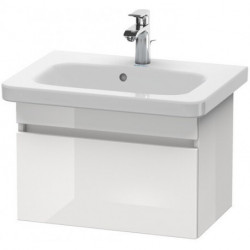 Meuble sous-vasque DURASTYLE 368x580x398mm basalt matt/blanc mat