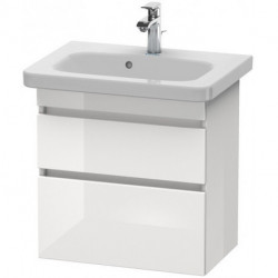 Meuble sous-vasque DURASTYLE 368x580x610mm basalt matt/blanc mat