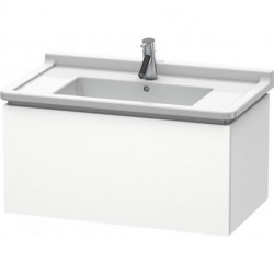 Meuble sous-vasque L-CUBE 469x820x408mm blanc mat