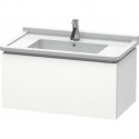 Meuble sous-vasque L-CUBE 469x820x408mm blanc mat