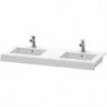 Console Duravit DURASTYLE 550x800x100mm blanc brillant
