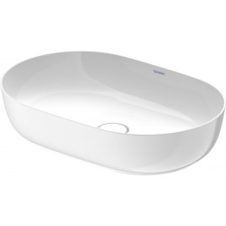 Vasque à poser LUV sans débordement trou B 600x400mm o trouwe