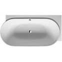 Baignoire LUV 1850x950mm Angle droit 2 dossiers blanc 