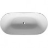 Baignoire LUV 1800x850mm Sur pied 2 dossiers blanc 
