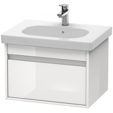 Meuble sous-vasque KETHO 455x600x410mm blanc brillant