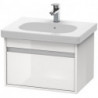 Meuble sous-vasque KETHO 455x600x410mm blanc brillant