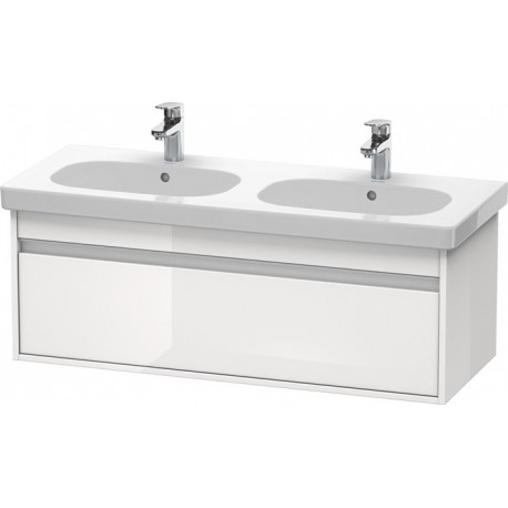 Meuble sous-vasque KETHO 455x1150x410mm blanc brillant