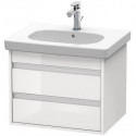 Meuble sous-vasque KETHO 455x600x480mm blanc brillant