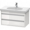 Meuble sous-vasque KETHO 465x800x480mm blanc brillant
