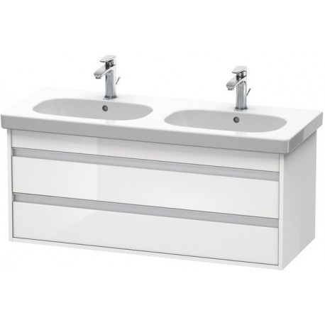 Meuble sous-vasque KETHO 455x1150x480mm blanc brillant