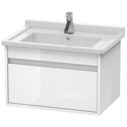 Meuble sous-vasque KETHO 465x650x410mm blanc brillant