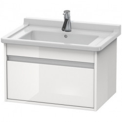 Meuble sous-vasque KETHO 465x800x410mm blanc brillant