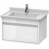 Meuble sous-vasque KETHO 465x800x410mm blanc brillant