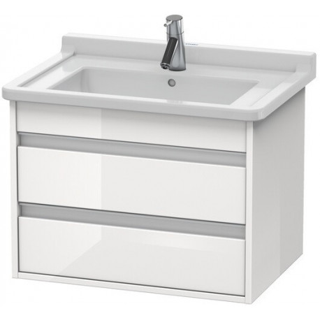 Meuble sous-vasque KETHO 465x650x480mm blanc brillant